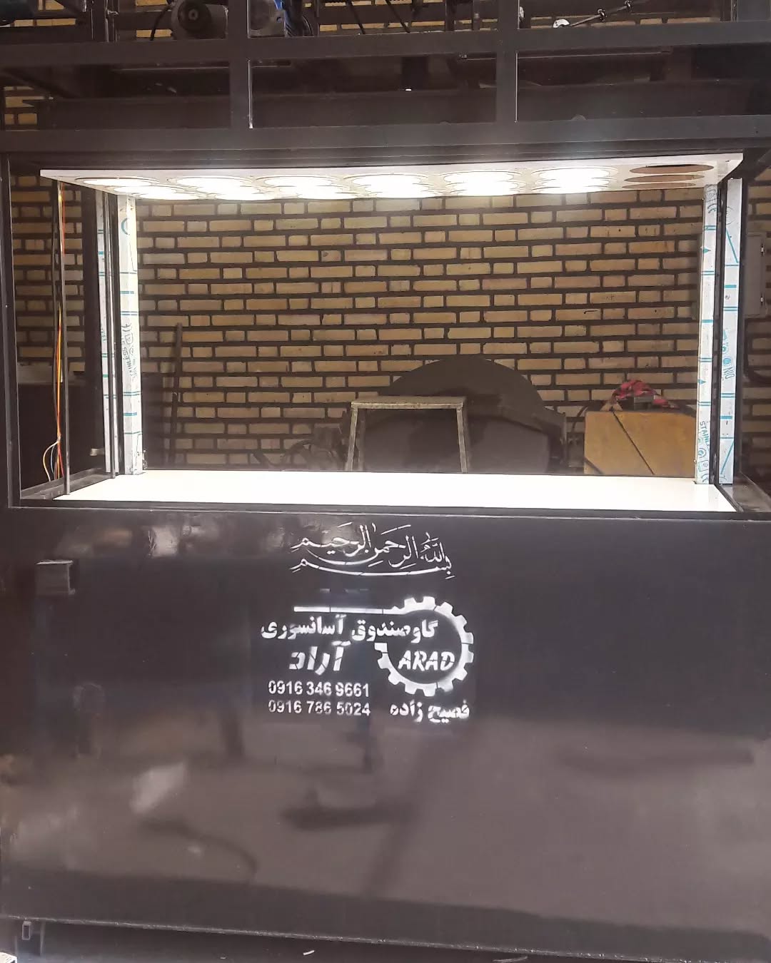 گاوصندوق آسانسوری ریلی